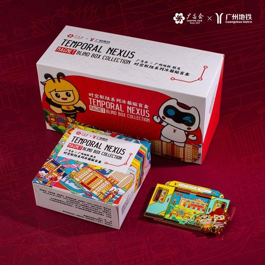 广交会&广州地铁联名“时空枢纽”系列冰箱贴盲盒 商品图6