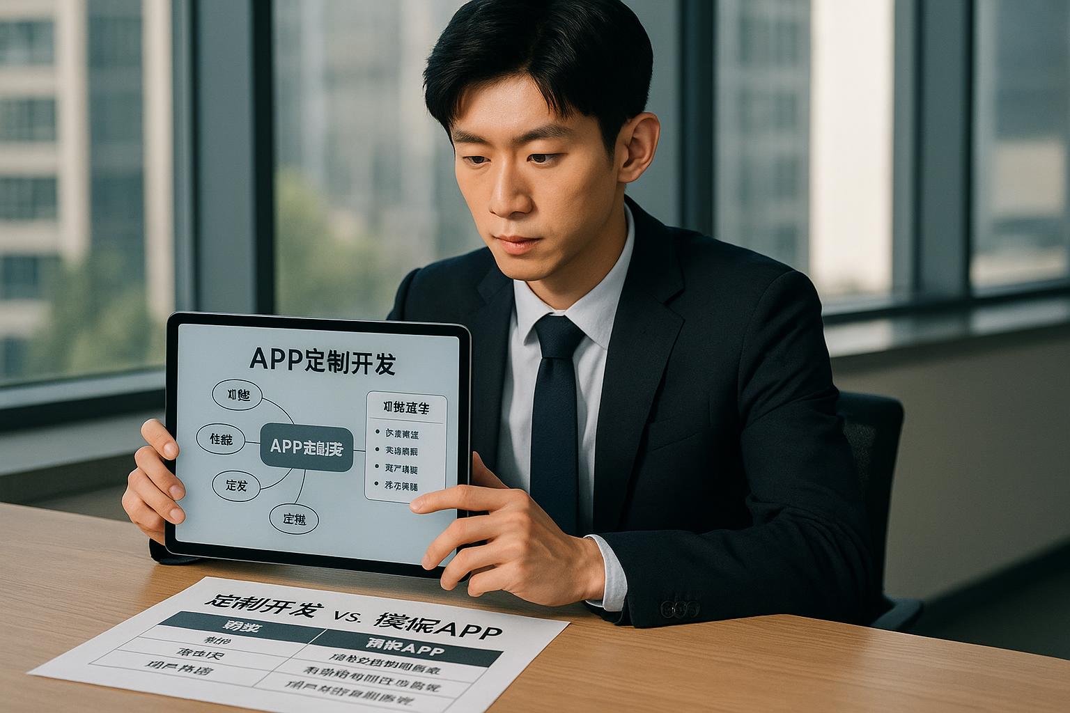 定制APP与模板APP有哪些核心区别？
