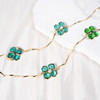 北京仓｜Gripoix Paris-Clover-绿色 四叶草 珍珠 长项链［法国设计师］ 商品缩略图3