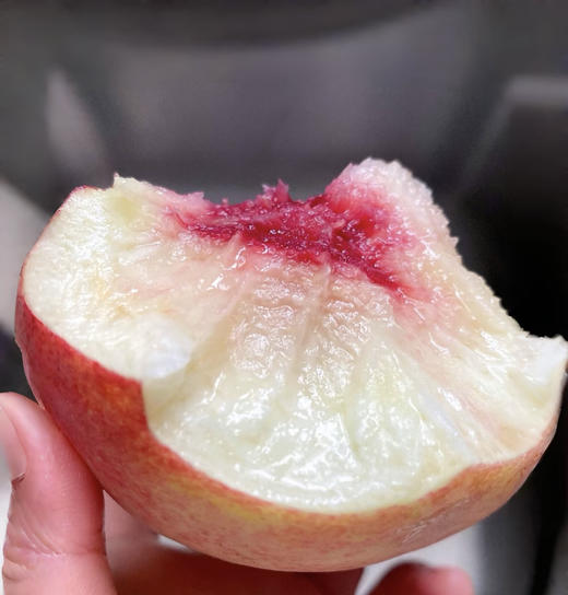山西苏蜜脆桃80#以上净重4.5斤（7-9个） 商品图1