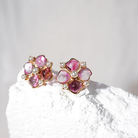 北京仓｜Gripoix Paris-Clover-四叶草 耳环［法国设计师］