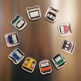 亚克力车头冰箱磁贴