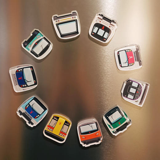 亚克力车头冰箱磁贴 商品图0