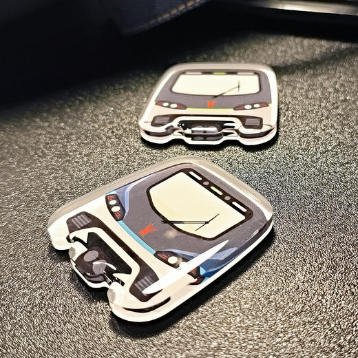 亚克力车头冰箱磁贴（10、12号线） 商品图2