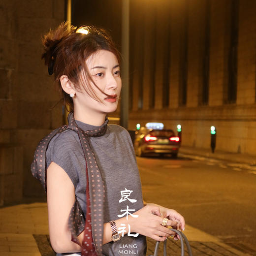 【部分现货】良木礼真丝飘带（0710） 商品图0