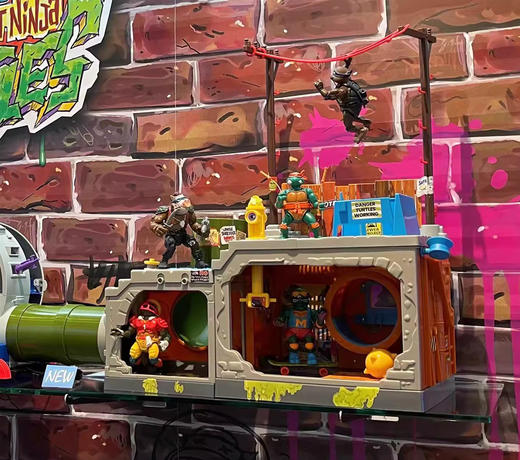 H振光      PM81299      忍者神龟秘密下水道套装 商品图2