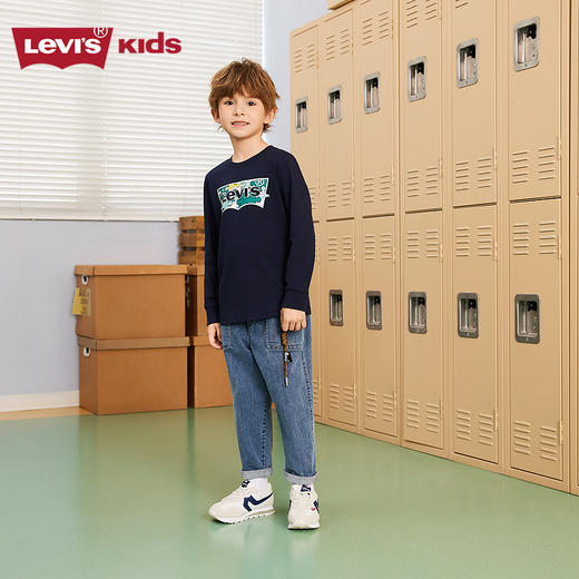 LEVIS 秋 大童小童 儿童童装T恤 LVN-LS-P803 商品图3