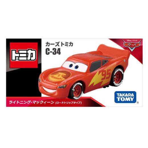 Tomica 赛车总动员-闪电麦昆C-34（ROAD TRIP）TMSC192848 商品图0