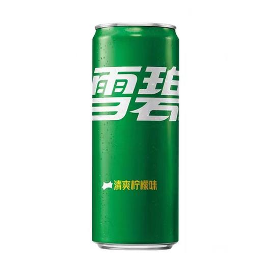 雪碧 清爽柠檬味汽水碳酸饮料330ml/听 商品图0