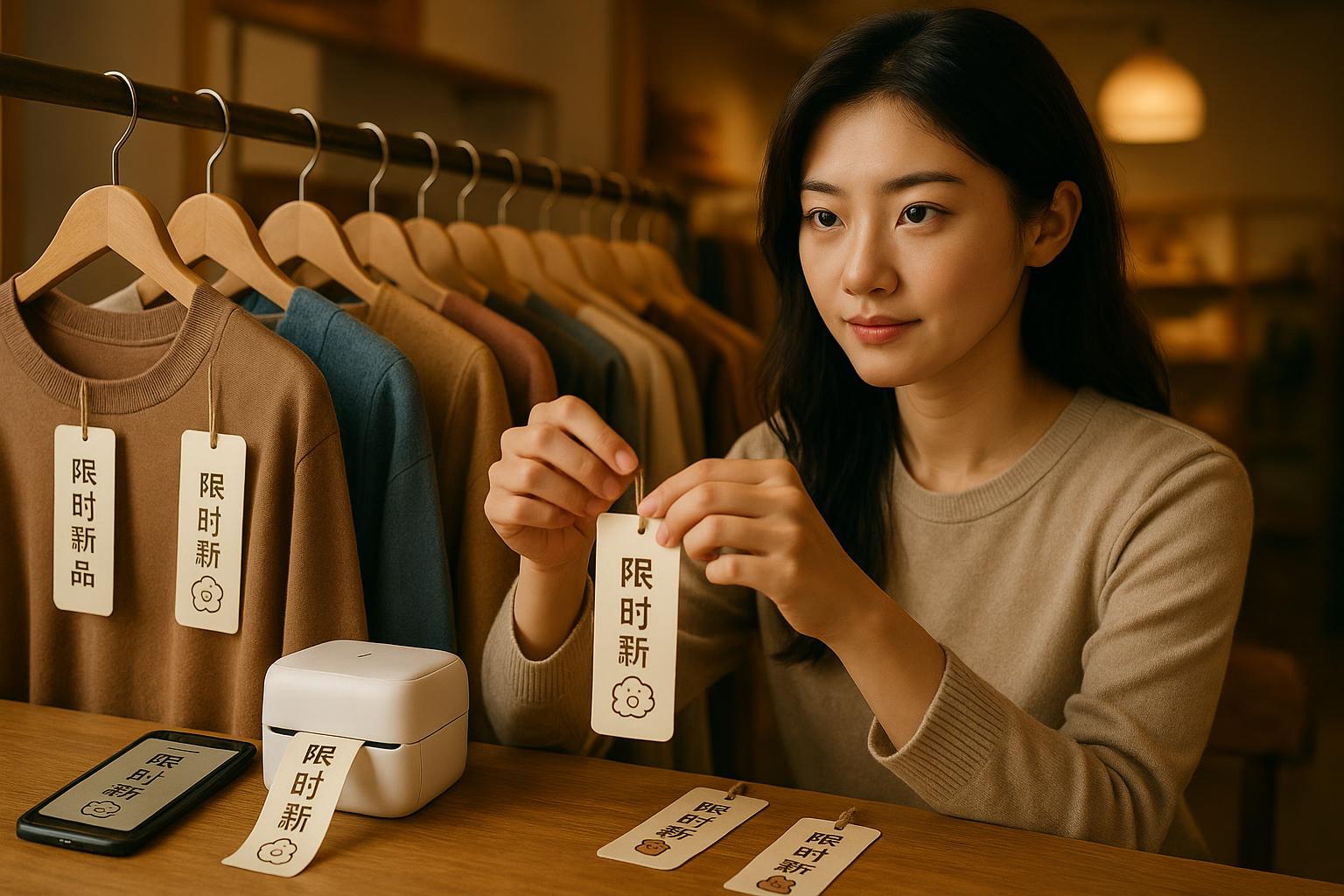 如何低成本開服裝店？社交經(jīng)濟+個性化吊牌