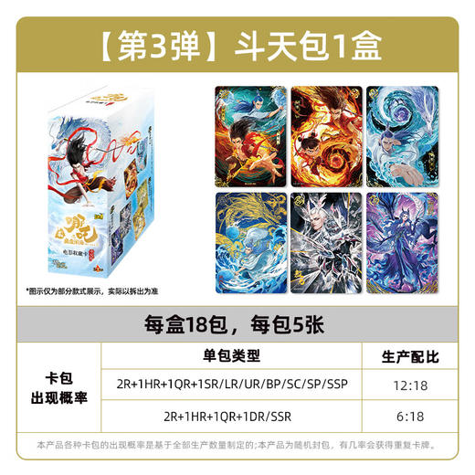 卡游《哪吒之魔童闹海》-电影收藏卡-斗天包-第三弹KAYCKYS-NZ-003 商品图1