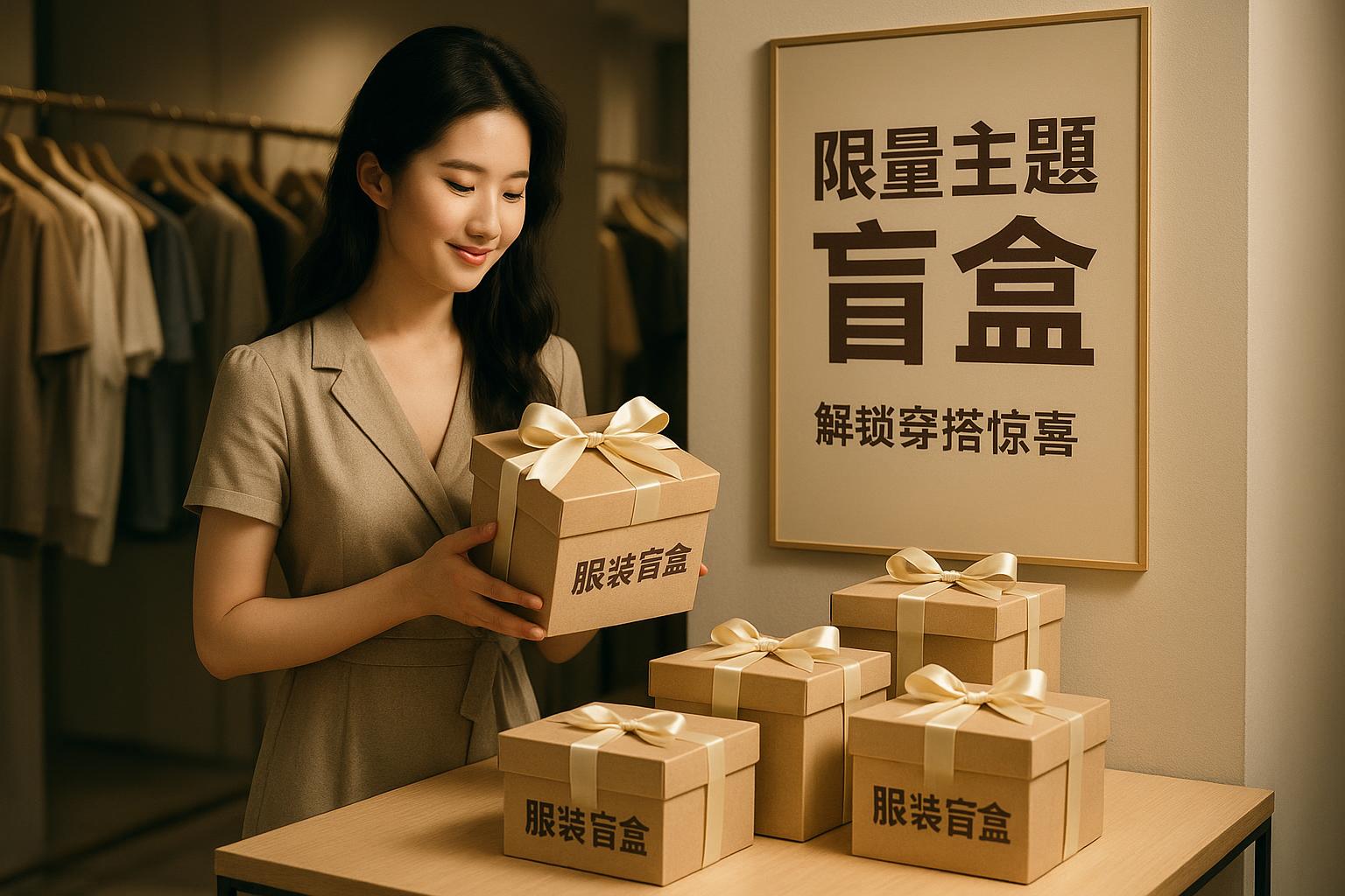 如何将盲盒玩法落地到服装店？