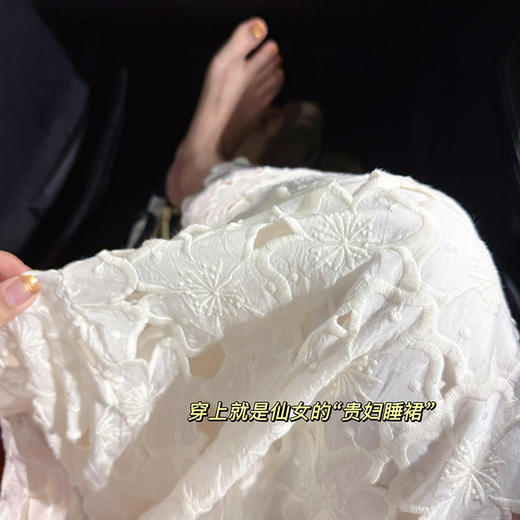 【预售7天】良木礼真丝睡裙（X74110） 商品图2