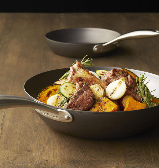 日本制进口VitaCraft铁锅无涂层炒菜锅家用窒化不易锈多功能锅-YHD 商品图2