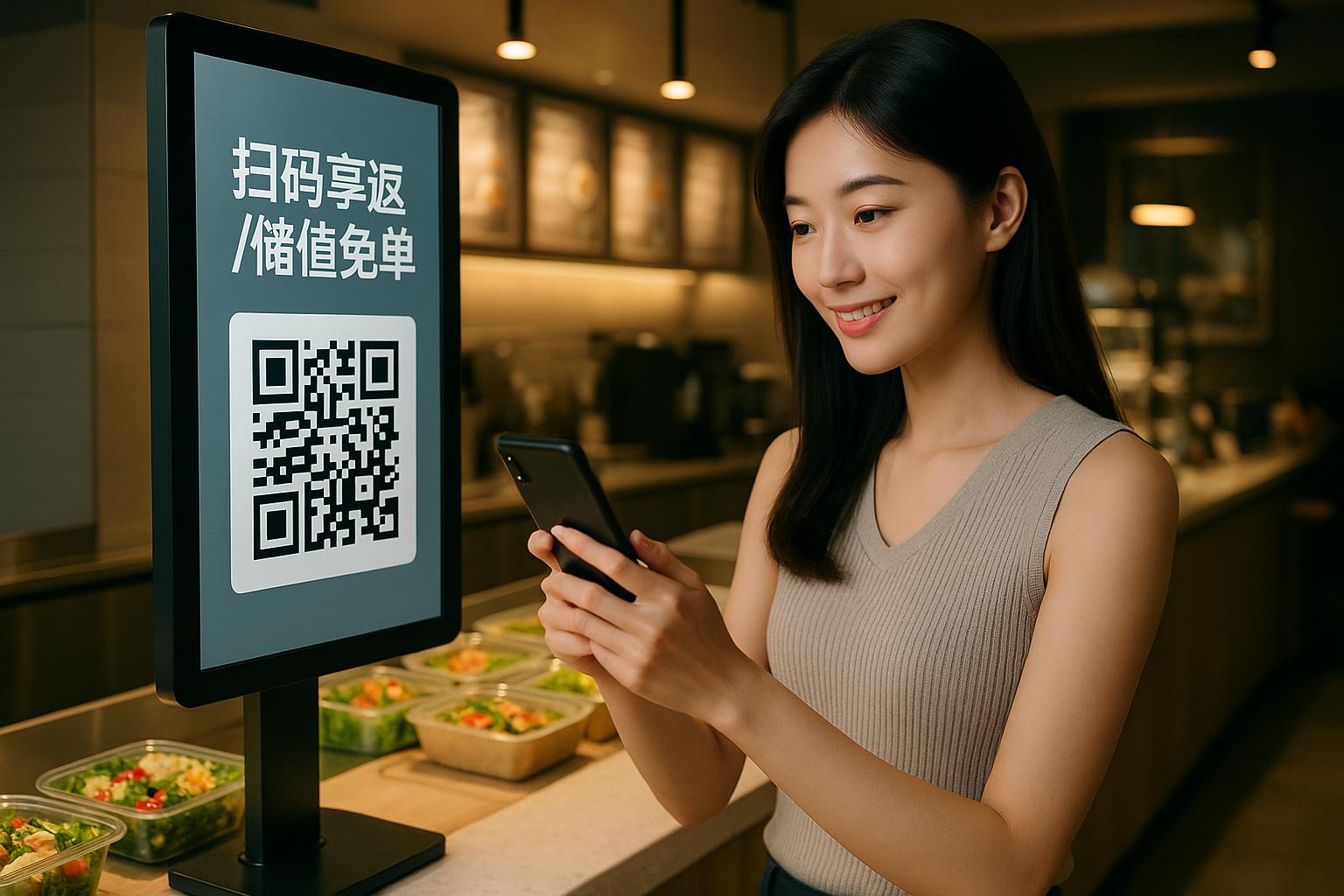 顾客扫码绑定账号有什么用？