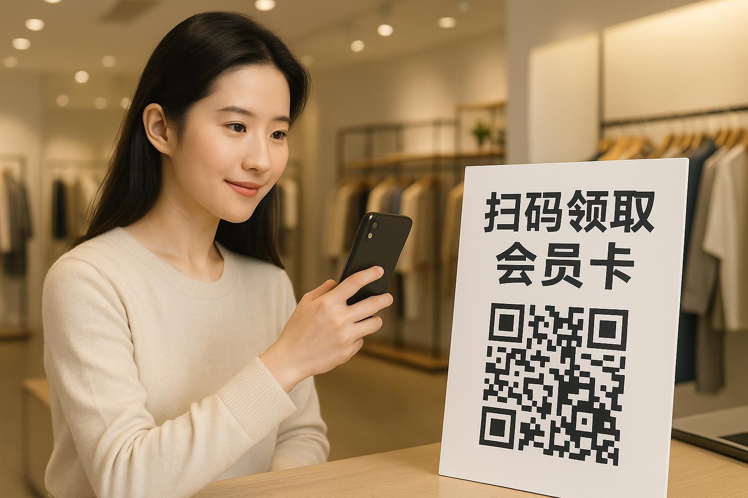 服装店主为什么要学瑞幸咖啡的扫码会员？