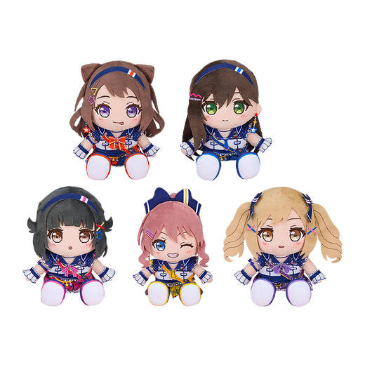 【GSC补款】毛绒玩偶 Poppin'Party 户山香澄／花园多惠／牛込里美／山吹沙绫／市谷有咲 BanG Dream! 商品图4