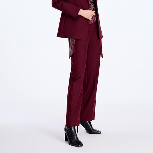 EITIE爱特爱塑身直筒西装长裤8305004 商品图3