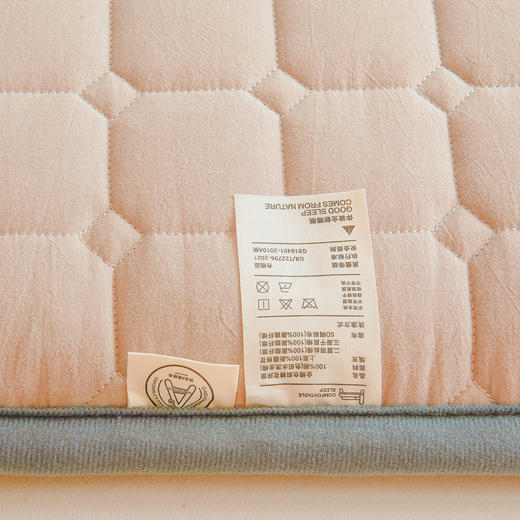 自然醒全棉色织棉花学生床垫宿舍专用加厚棉花褥子单人薄款可折叠床垫租房榻榻米睡垫LN 商品图12