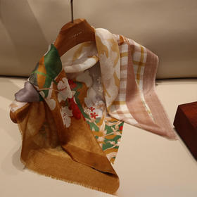 【不退不换】【预售7天】良木礼山羊绒方巾（X7223）