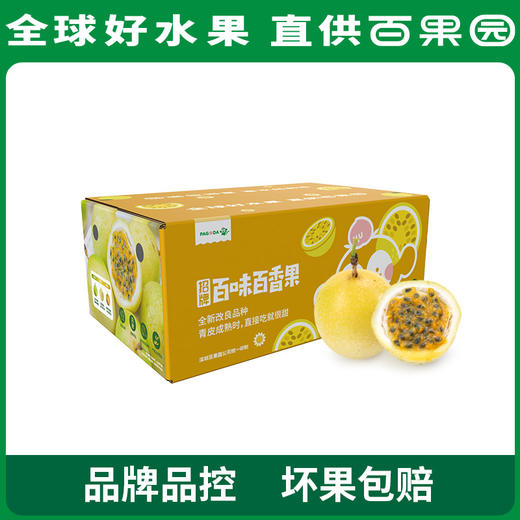 百果园PAGODA 招牌-百味百香果3斤彩箱装 商品图0