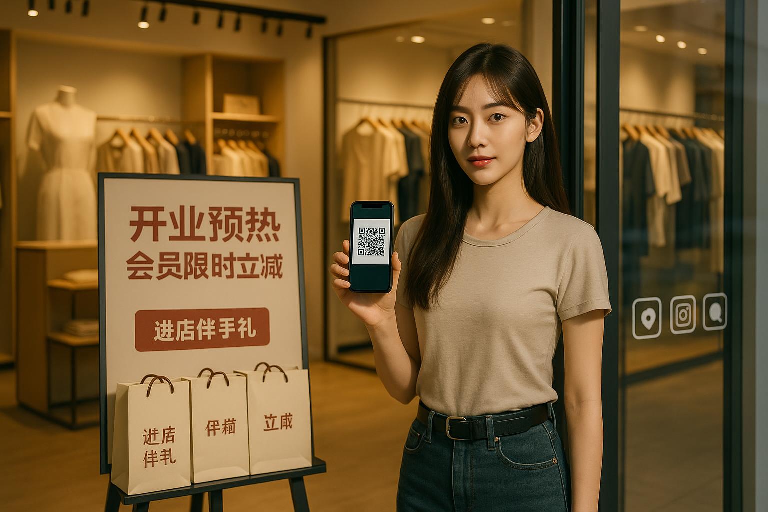 开业前如何预热，提前锁定第一批客户？
