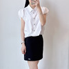 女装新款 设计荷叶边无袖小衫 商品缩略图3
