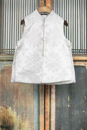 盛唐牡丹| 宝相花真丝熟丝漳缎马甲