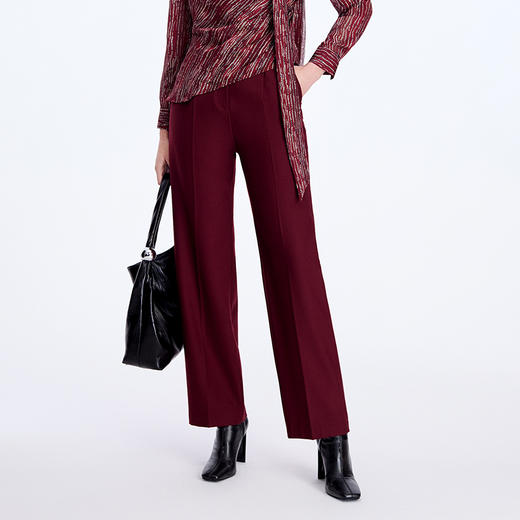 EITIE爱特爱塑身直筒西装长裤8305004 商品图5