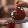 十八藏东方钛壶传家壶焖茶壶保温壶 千秋/美人壶-朱红 商品缩略图6