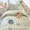 自然醒40支12868全棉夹棉床盖套件三件套大学生宿舍专用卡通被套夹棉床单床盖四季通用JY 商品缩略图5