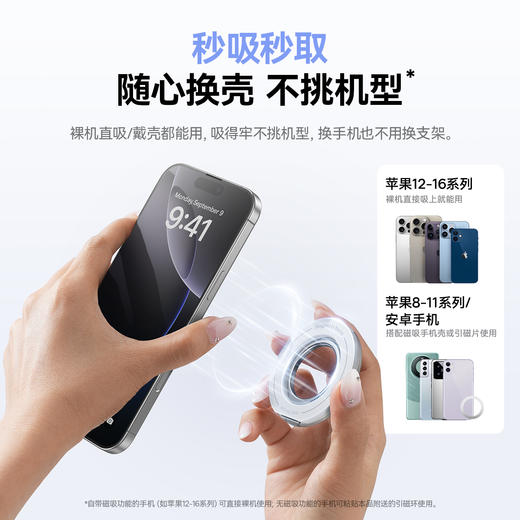 倍思 MagPro系列3 磁吸双环支架 商品图5