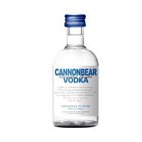 炮弹棕熊 伏特加40度(原味)50ml