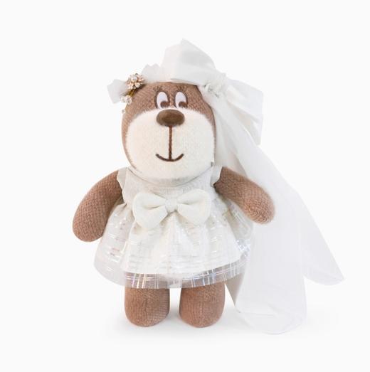 小熊汉斯黛丝流光婚纱套装-XS 商品图0