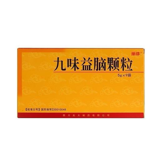 丽珠 九味益脑颗粒 5g*9袋/盒 商品图0