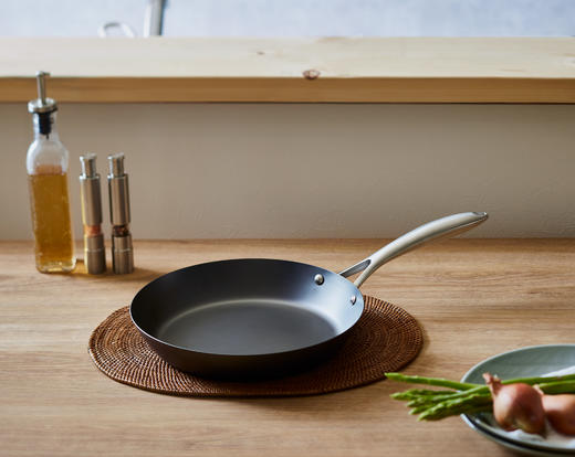 日本制进口VitaCraft铁锅无涂层炒菜锅家用窒化不易锈多功能锅-YHD 商品图7