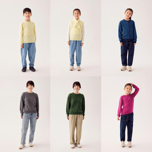 【羊绒专享购】幼岚15.5黄金羊绒系列亲子款羊绒衫（定制商品7月31日前发货） 商品图4