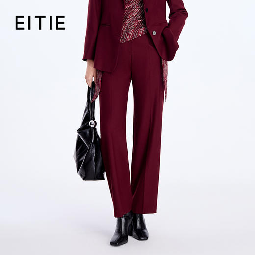 EITIE爱特爱塑身直筒西装长裤8305004 商品图0