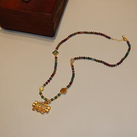 【预售7天，不退不换】良木礼彩色项链（X7253）