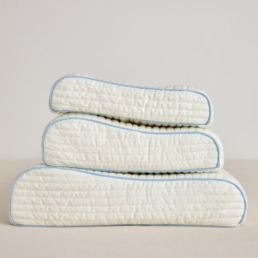 自然醒全棉水洗棉亲子乳胶枕-小白布丁狗儿童枕头宿舍学生枕芯成人纯棉护颈椎助眠枕XK 商品图5