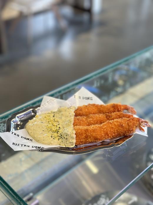 炸黑虎虾佐自制塔塔酱 商品图2