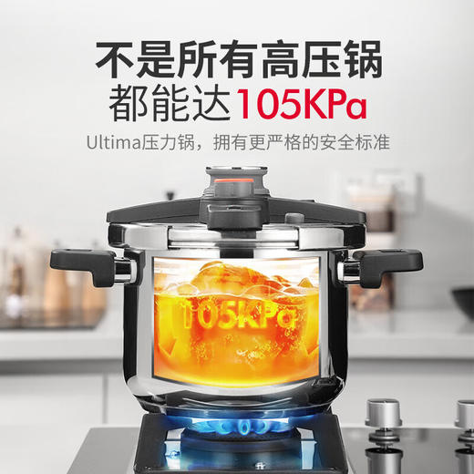 捷克进口/tescoma Ultima系列压力锅套装304不锈钢压力锅 商品图7