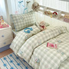 自然醒40支12868全棉夹棉床盖套件三件套大学生宿舍专用卡通被套夹棉床单床盖四季通用JY 商品缩略图9