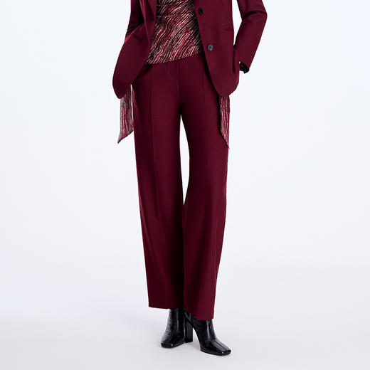 EITIE爱特爱塑身直筒西装长裤8305004 商品图2