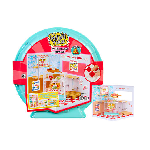 MGA Miniverse掌上宇宙工坊-场景基础套装披萨店MGAC566069X1EUC 商品图0
