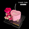 心形鲜花纪念日蛋糕 商品缩略图0