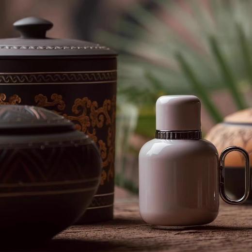 十八藏东方钛壶传家壶焖茶壶保温壶 千秋/美人壶-朱红 商品图2