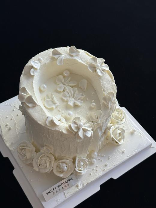 手绘奶油蛋糕 | 鲜果原味奶油 - 洛可可 商品图0