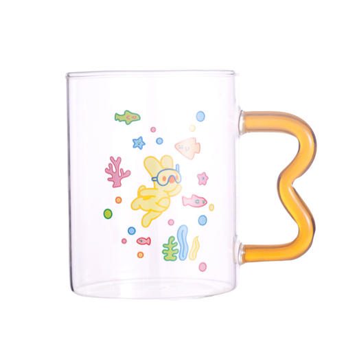 夏日系列团团冰透玻璃杯 商品图5