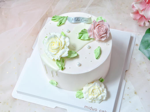 女士款 简约粉色系 韩式裱花 商品图2